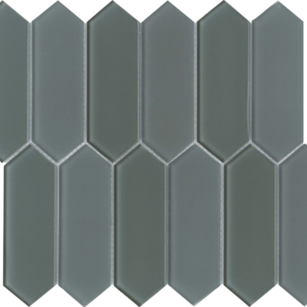 Charisma in Wise Picket Glass Tile