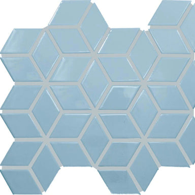 Color Wheel Retro in Waterfall 3d Cube Tile