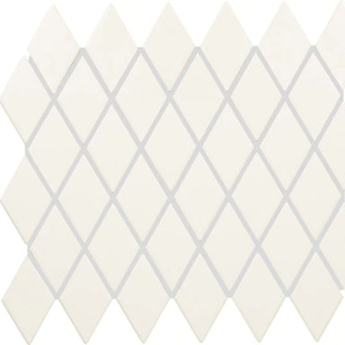 Color Wheel Retro in Matte Arctic White Harlequin Tile