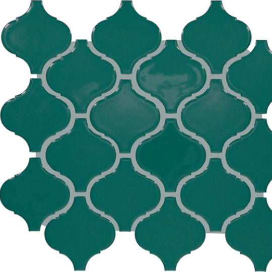 Color Wheel Retro in Peacock Arabesque