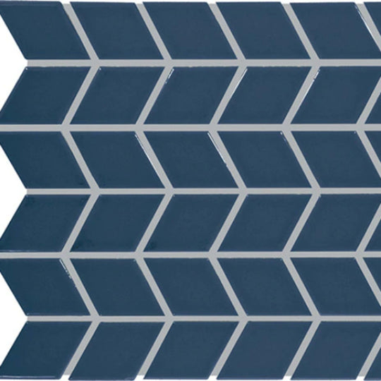 Color Wheel Retro in Galaxy Chevron