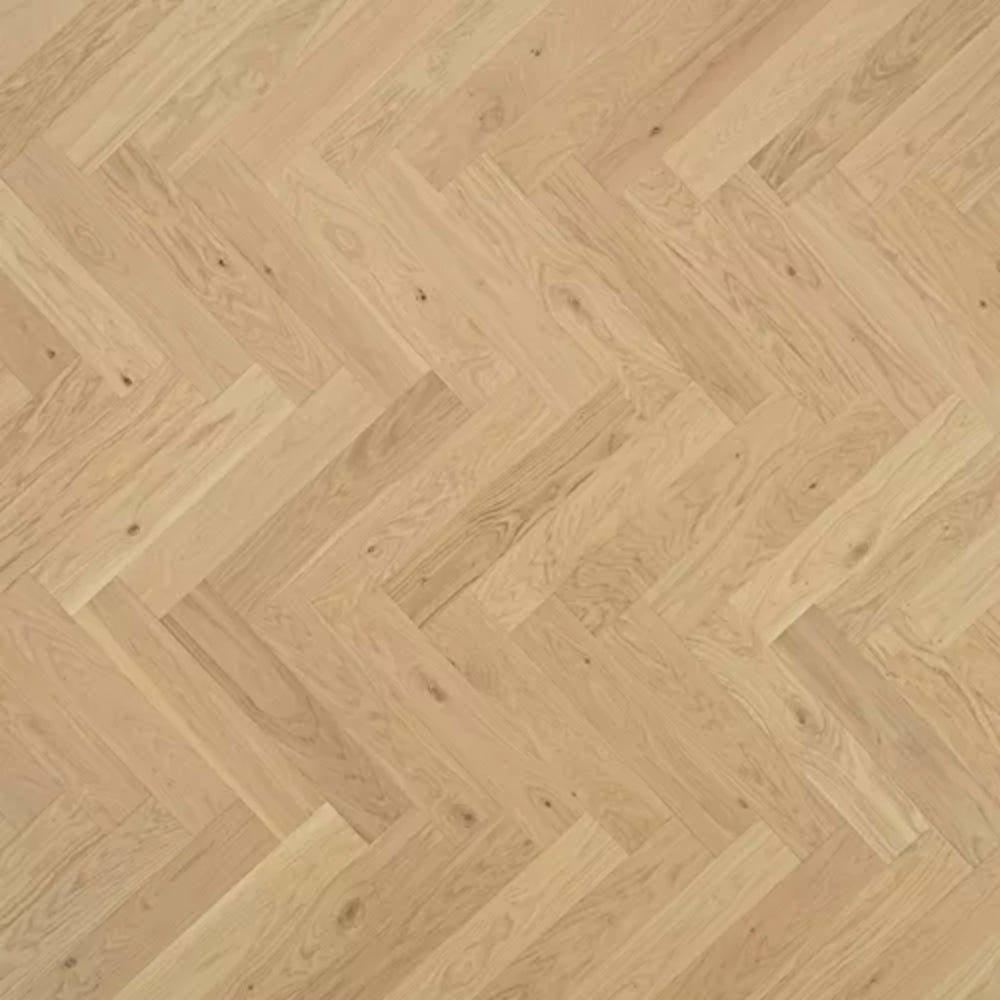 Gault Estate Herringbone in Antiqued Lace Oak Hardwood