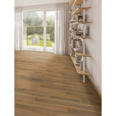 Kallan Point in Smoked Amber Hickory Laminate