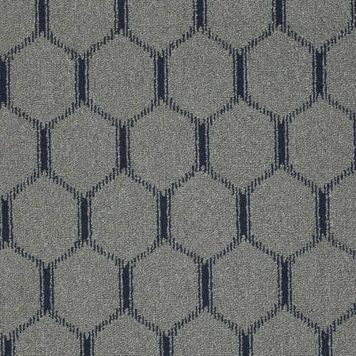 Ogee in Blue Knight Carpet