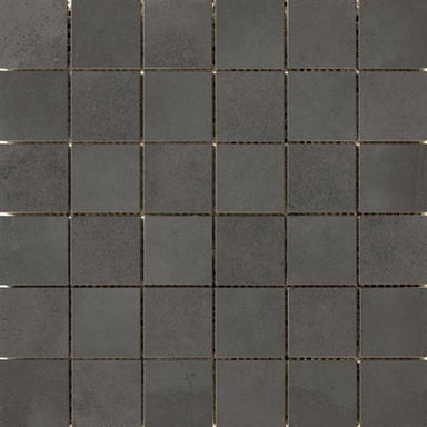 Borigni in Black - Mosaic Tile