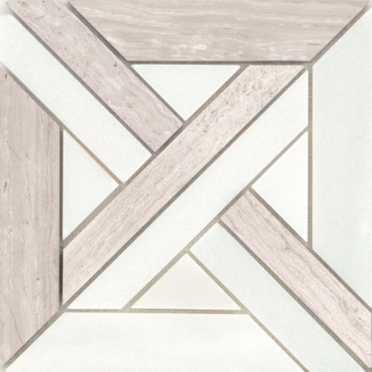 Alluro in Castle Cream 9" X 9"