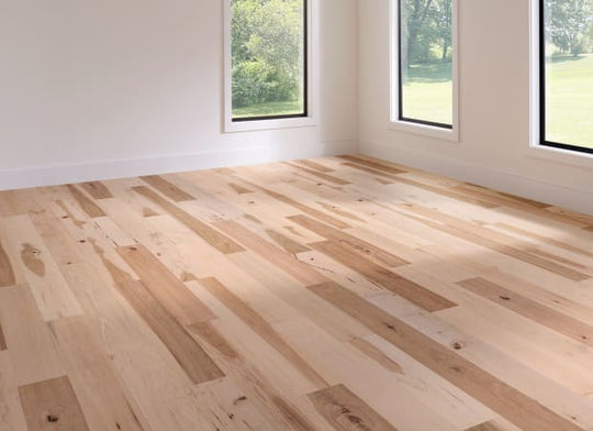 Unfinished Hickory Engineered in Unfinished 6"