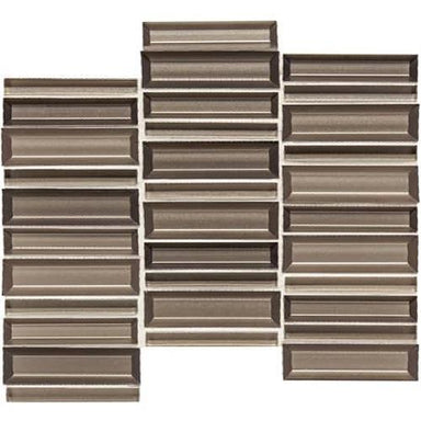 Cascading Waters in Brook Crest Glass Tile