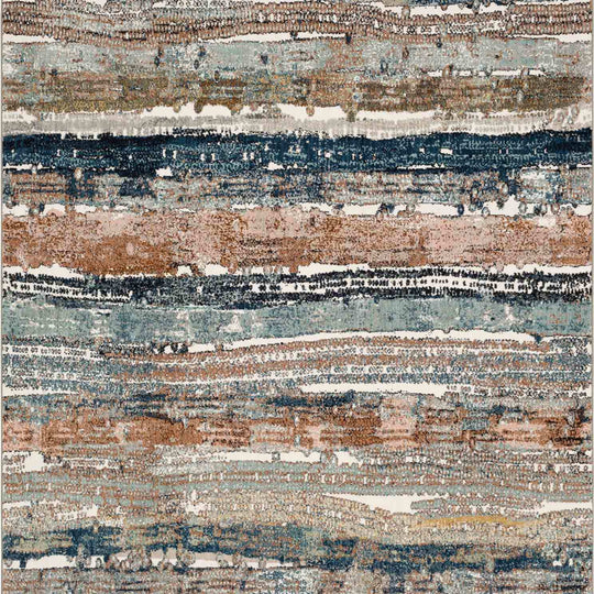 Colorful Waves Robin's Egg Blue