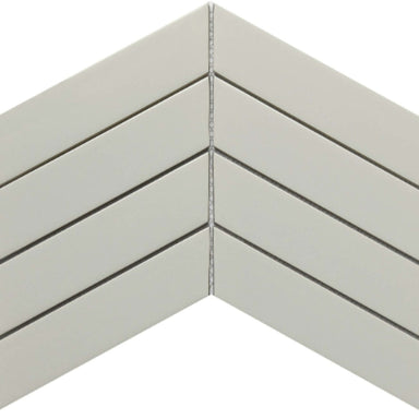 Concept in Fawn Chevron Glass Tile