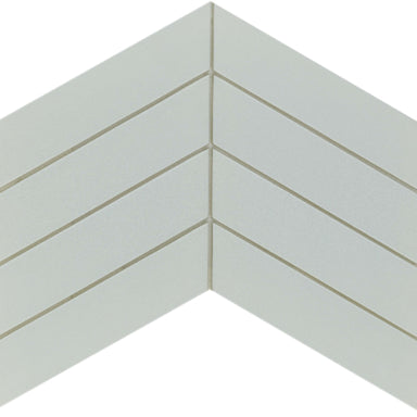 Concept in Gray Chevron Glass Tile