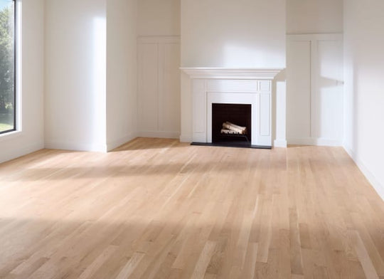 Unfinished White Oak Solid in Unfinished 3-1/4"