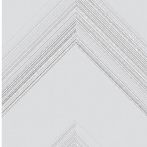 Vertigo in Gray Chevron 10"x30"