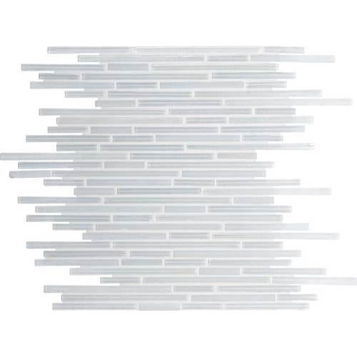 Caprice in Ice White Glass Tile