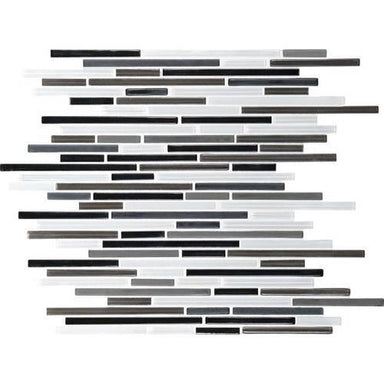 Caprice in Contrast Blend Glass Tile