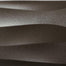 Artwork in Metal Wave 12"x35" Tile