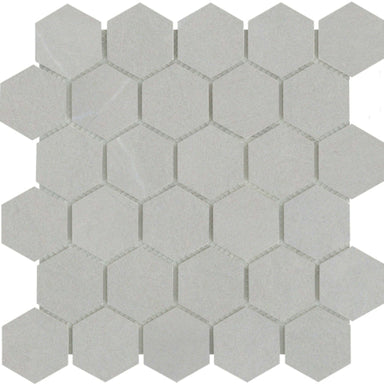 Solara in Firenza-2" Hex Mosaic Tile