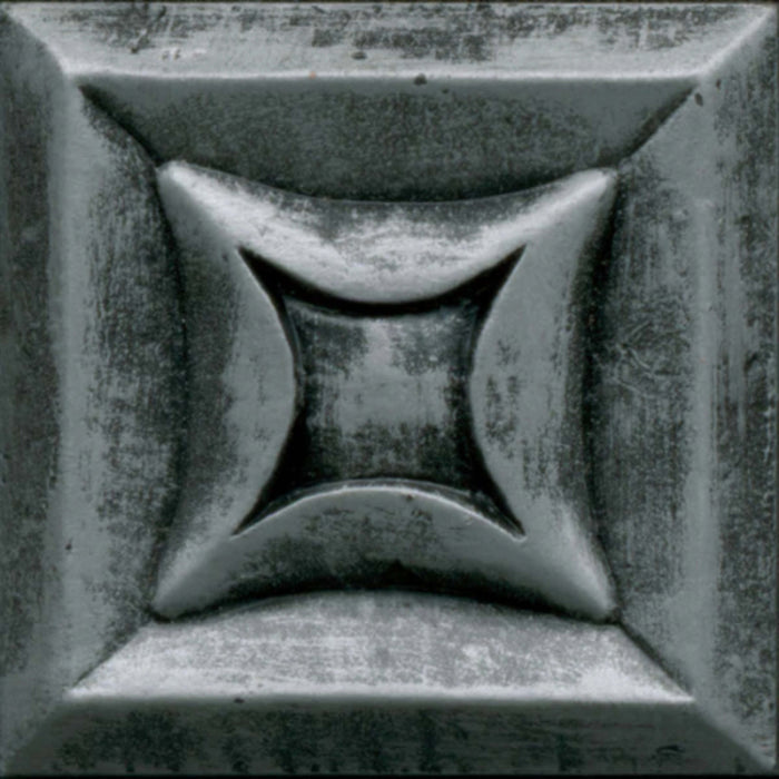 Armor in Forged Steel - Deco 2 X 2 - Style 2 Metal Tile