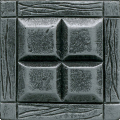 Armor in Forged Steel - Deco 2 X 12 - Style 4 Metal Tile