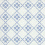 Geometry in Petal Blue 10" X 10" Tile
