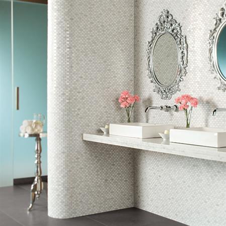 Stone a&#39; la Mod&trade; in High-Low Random Polished And Honed Urban Bluestone