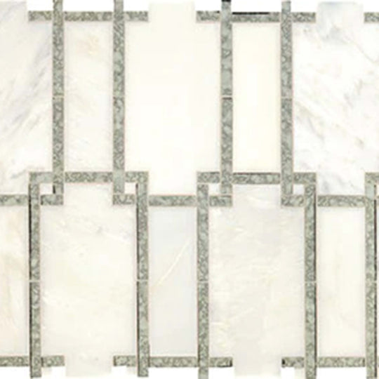 Lavaliere in First Snow Elegance/Ant Mirror Architectural Reflections