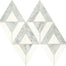 Lavaliere in Carrara White/Thassos White Radiant Tile