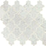 Lavaliere in Carrara White/Thassos White Byzantine Tile