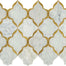 Lavaliere in Carrara White/ Brass Kapali Tile