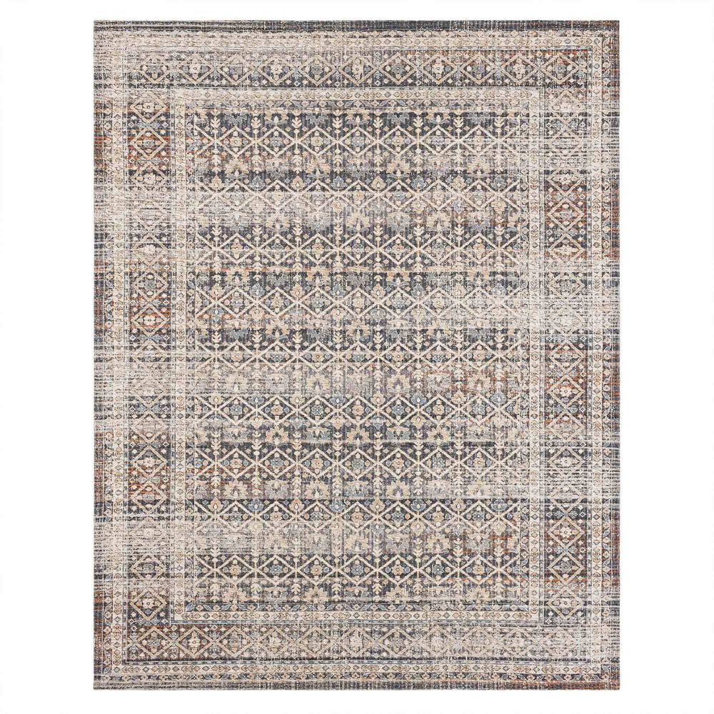 Luanda Slate in Slate 2'4"x8' Area Rugs