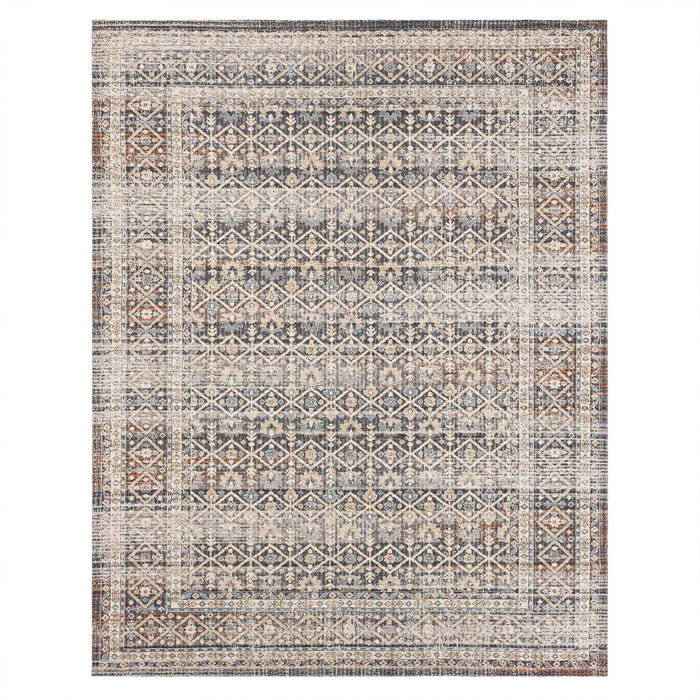 Luanda Slate in Slate 2'4"x8' Area Rugs