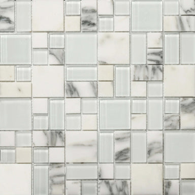 Lucente in Ambrato / Pattern Glass Tile