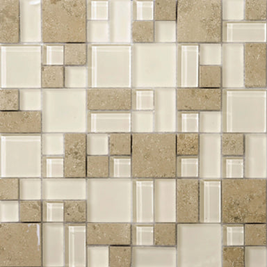 Lucente in Lido / Pattern Glass Tile