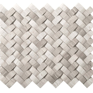 Metro in Gray - Twine Honed Natural Stone