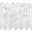 Marble Winter Frost in Winter Frost Twine Mosaic - Mesh Mosaic Natural Stone