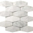 Marble Winter Frost in Winter Frost Prism Mosaic - Mesh Mosaic Natural Stone