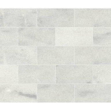 Parksville Stone in Yukon White Marble - 3x6 Polished Tile