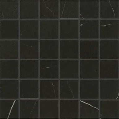 Marble Attache in Nero - Mosaic Tile