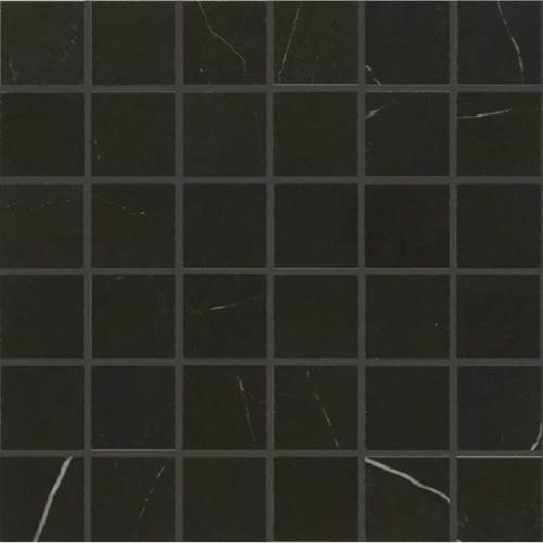 Marble Attache in Nero - Mosaic Tile