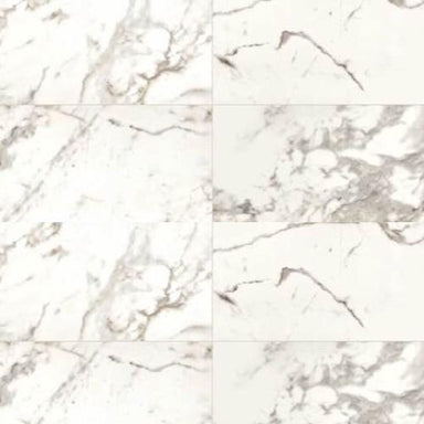 Marble Attache in Calacatta - 12x48 Tile