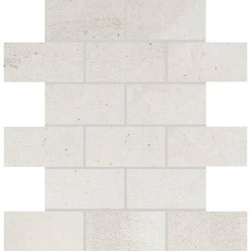 Modern Hearth in White Ash - Mosaic Tile