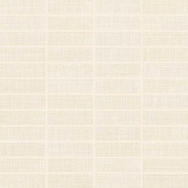 Fabric Art in Modern Textile Beige 1x3 Tile