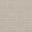Fabric Art in Modern Textile Taupe 1x3 Tile