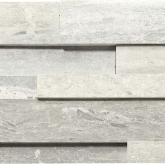 Metro in Blue 3d Ledger 6" X 24"