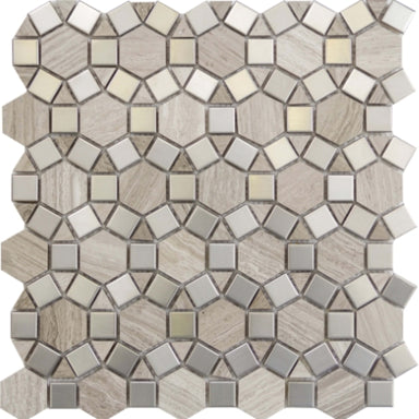 Metro in Gray - Gem Honed Natural Stone