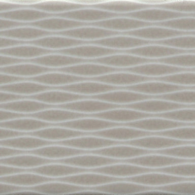 Motif II in Taupe 4" X 12" Tile