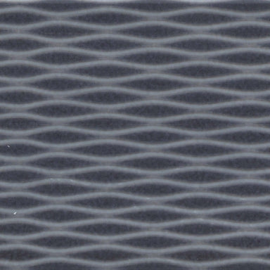 Motif II in Charcoal 4‚Äù X 12‚Äù Tile