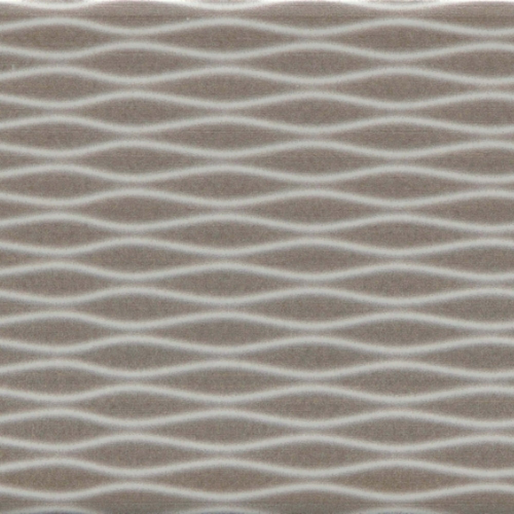 Motif II in Mocha 4‚Äù X 12‚Äù Tile