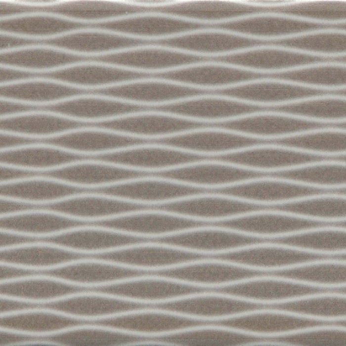 Motif II in Mocha 4‚Äù X 12‚Äù Tile