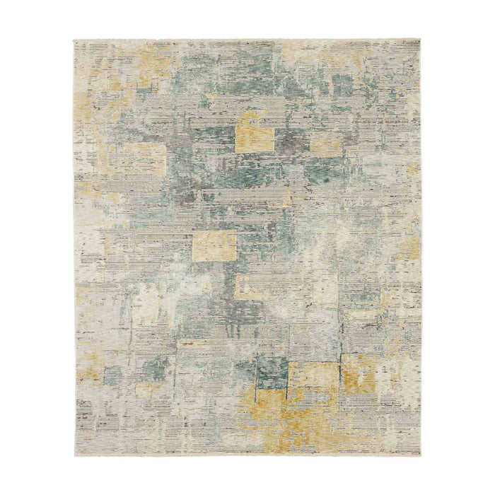 Nostalgic Blue in Blue 10'X14' Area Rugs